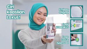 Loxus Paket Loxus Cleaner Dengan Spons Gagang