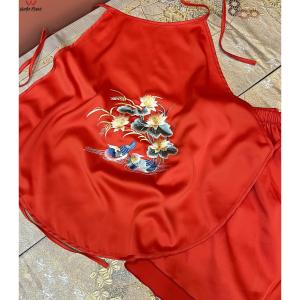 HUMG FENG | Embroidered Erotic Retro Chinese Style Underwear
