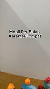 Mainan Mobil Per Balap Karakter Lompat / Wheel Drive Vehicle / Pull Back Car / Mainan Anak Viral / Mainan Mobil Tarik