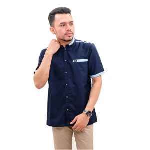 Kemko kameja koko pakaian pria muslim atasan muslim Katun