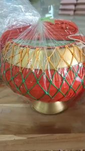 บาตรพระซังกิมครบชุด ขนาด 7 นิ่ว  บาตร บาตพระ บาตพระเคลือดำ พร้อมหินลับมีด หม้อกรองน้ำ ด้าย เข็ม