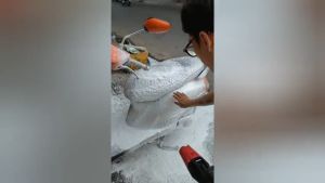 Bình Tạo Bọt Tuyết Foam Bình Bọt Tuyết Cho Máy Rửa Xe 1L Tặng Tâm Phun