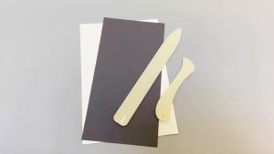 2pcs/set Paper Creaser and Bone Folder for Creating Crisp Folds Scoring Creasing Paper Handmade Craft Tool DIY Scrapbooking