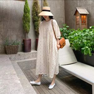 TM 14018 Dress Everiena embroidered lace loose dress katbol import