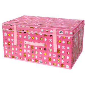 Extra Large Clothes Storage Box Foldable Fabric Basket for Wardrobe Home Use Miscellaneous Items Organizer Korean Style