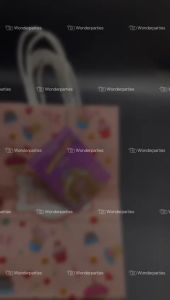 (Ready stock in Selangor) Wonderparties bBarbie Kids ChildrenBirthday Party Gift Set/Souvenir/door gifts/customized name card/Pek hadiah budak  hari jadi儿童生日伴手礼