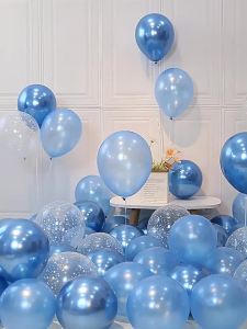 FENGHONGTAO | Metallic Blue Thickening Balloons