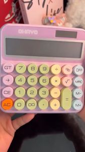 【เครื่องคิดเลข12หลัก สำนักงาน ดีไซน์สวย การคำนวณเร็วขึ้น】Ohayo ของแท้ Calculator