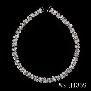 Bridal Handmade Rhinestone Belts for Women Accessories Party Crystal Wedding Dress Belt Strass Bride Sash Bridesmaid Gift