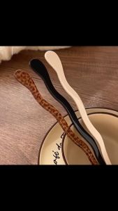 F4 Jepit Rambut Sanggul Tusuk Konde Simpel 18cm Chinese Style Vintage Acetate Hair Stick TKSA004