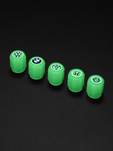 Car Tire Luminous Valve Cap Car Electric Car Motorcycle Air Nozzle Cover Luminous Valve Core Cover Tire Pressure Cover