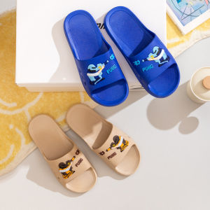 Kids Slippers Boys Summer New Arrival Non Slip Boys Sandals Bathroom Childrens Slippers Integrated Cartoon