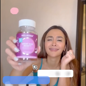 wgg Night Time Beauty Melatonin Collagen Gummies for Restful Sleep Anti-Aging Whitening Glowing Skin