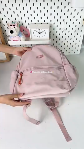BAGSMART Ba lô đựng laptop đại học Túi đựng sách chống nước cho máy tính xách tay 14 Inch Ba lô đựng laptop du lịch thông thường dành cho nữ