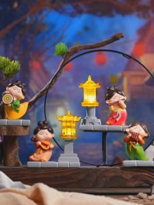 Xian Cultural Creative Night Lamp Ornament Special Souvenir Gift from Shaanxi Nocturnal City Feature Creative Festive Supplies