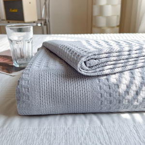 ผ้าคลุมโซฟาผ้าฝ้ายแท้คลุมตัวสำหรับฤดูร้อนสำหรับใช้ในออฟฟิศสำหรับนอนหลับพักผ่อน ผ้าคลุมโซฟา ผ้าปูที่นอนระบายอากาศได้ดี