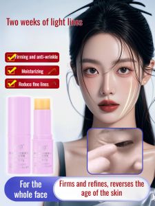 Purple stick firming eye essence anti-wrinkle polypeptide light lines improve eye wrinkles two weeks effective eye essence essence stick anti-wrinkle dark circles
