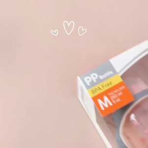 Bình sữa cổ rộng PP Color Wesser có tay cầm cho bé 180ml 260ml