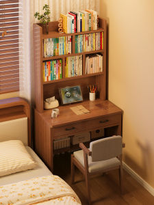 OYIla | Desk with Bookshelf Small Spaces Suitable for Students and Adults
