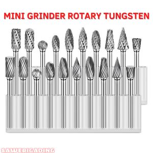 10 PCS MATA TUNER CUN SET MINI GRINDER ROTARY TUNGSTEN CARBIDE MATA BOR TUNGSTEN MATA BOR TUNGSTEN CARBIDE CONE SPIRAL MATA BOR TUNER TUNGSTEN 3*6MM BOR TUNER PORTING 1 SET MURAH