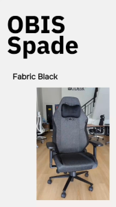 OBIS Spade - Premium Gaming Chair with Ergonomic Support and Sleek Design