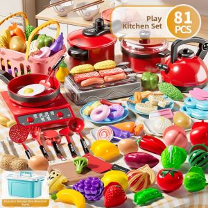 XIDIQI | Simulation Cooking Complete Set Kitchen Toy for Girls