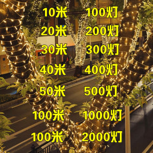 ไฟประดับต้นไม้แบบป้องกันน้ำกลางแจ้ง LED หลากสีสัน สำหรับตกแต่งงานวันเกิด งานปาร์ตี้ งานแต่งงาน งานวันหยุด