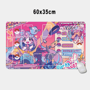 KAYOU | Pokemon Card Mat Charizard Pikachu Squirtle Bulbasaur Anime Game Characters Self Made Classic Series Cards Pad Rubber Collection
