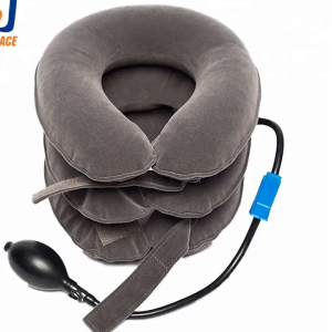 หมอนเป่าลมพยุงคอ 3 ชั้น คลายเมื่อย คู่ใจคนนั่งทำงานและเดินทาง