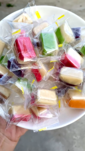 Kẹo Dừa Mix Vị không đường - Đặc sản Bến Tre thơm béo đậm vị cốt dừa quê nhà Món ngon quà quê Bến Tre