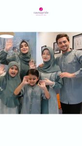 RAUNA Sarimbit ILALANG / SR-13 Green / Family Set