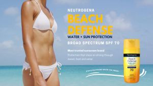 Neutrogena Beach Defense Sunscreen  SPF 70 6.7 FL OZ (198mL)