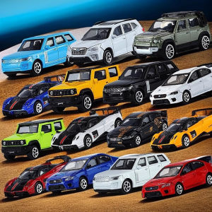 1:64 1:48 1:52 Scale RangeRover JAGUAR JIMNY Hustler Car Model Toy Metal Slide Forward Supercar Toys Models Collection Boys Gift