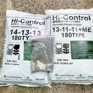 130g - Phân NPK chì nhật tan chậm kiểm soát tăng trưởng cây trổng 13-11-11+ME - 14-13-13 túi