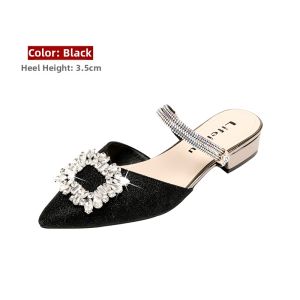 MIFEI | Ladies Fairy Style Buckle Heel Two-Way Sandals
