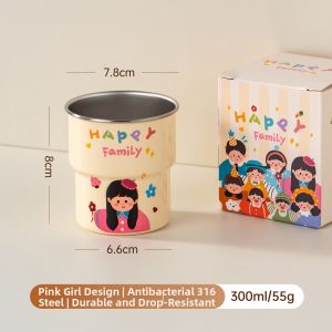onlycook | Antibacterial 316 Stainless Steel Children Milk Cup