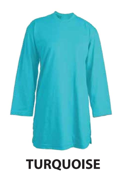 T SHIRT MUSLIMAH KOSONG 100% COTTON Plain Design Baju Kurung Round