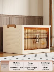 evesigar | Movable Multi-level Deep Capacity Folding Storage Bin