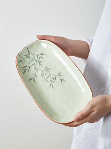 Chinese Style Ceramic Bowl Plate Set Home Use 2025 New Premium Feeling Bowlware Soup Bowl Rice Bowl Noodle Bowl Umbrella Bowl