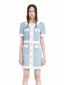 Summer Designer Denim Sweet Style Dress