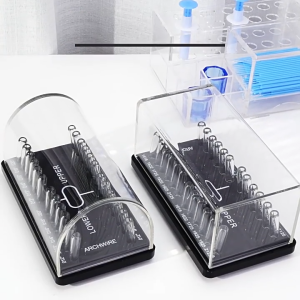 1pcs Round/Rectangular Dental Acrylic Organizer Holder for Orthodontic Arch wires Case Placing Case