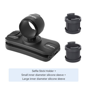 aMagisn Selfie Stick Hanger for Insta360/DJI/GoPro Action Camera Quick-Release Waist Belt Clip Stick Holder Hands-free Mount