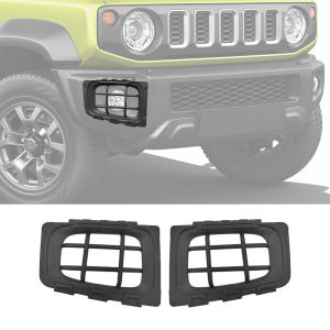 Front Fog Light Grill Guard Cover ABS Fog Lamp Protector Trim for Suzuki Jimny JB74 JB64 2019-2026 Off-Road Exterior Accessories