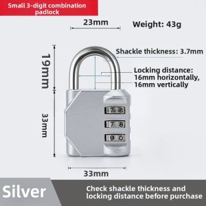 INNDUN | Extended Bar Password Combination Lock