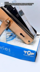 Top I Series Handle Pintu Kamar COKLAT Ukuran Kecil 15cm Gagang Kotak Ergonomis TOP I SERIES Handle Pintu Minimalis Kuat Tahan Lama