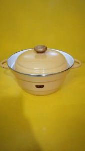 Nồi men nội địa Nhật size 27cm cao 13cm (mã 733) Dùng được bếp từ