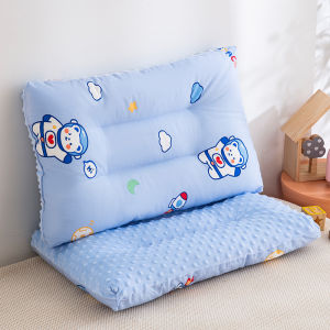 Childrens Cotton Pillow Soothing Bean Fluff for Infants Toddlers Nursery Students Dormitory Use Pure Cotton Filling