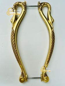 Tay nắm cửa Thiên Nga vàng Tay nắm cửa phong thủy EL 553 tay nắm cổng