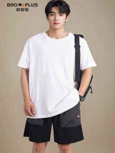 Áo Thun Cotton Cỡ Lớn Mùa Hè Cho Nam Tay Ngắn Thoáng Khí Thoải Mái Thường Ngày Thời Trang Công Sở Phong Cách Đường Phố