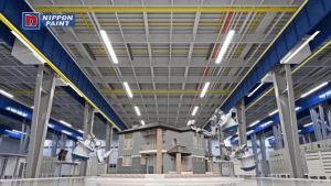 Sơn nước ngoại thất cao cấp Nippon WEATHERGARD PLUS+ (15lit). có khả năng chống thấm nước từ bên ngoài và chống bám bụi tuyệt vời